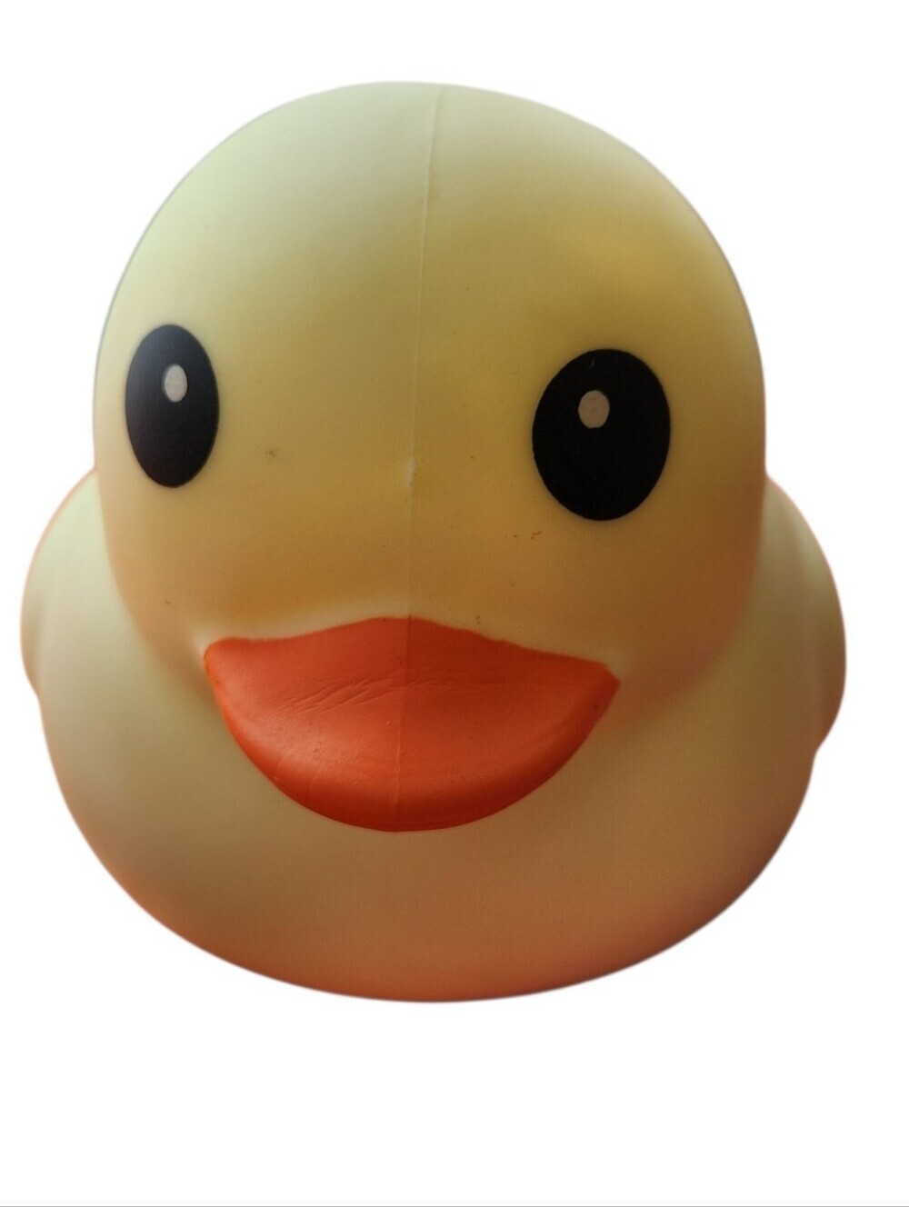 NWT Sunny Days Laffy Quacks Jumbo Duck Squish Stretch Stress Ball Pastel Yellow